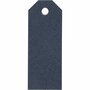 Manilla-Labels - Blauwe Labels - DIY Decoratieve Labels - Creatieve Manilla Tags Voor Hobby - Formaat 3x8cm - Gewicht 220gr - Set Van 20 Stuks