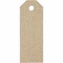 Manilla Labels Naturel - Kartonnen Labels - Cadeaulabels - Handgeschreven Labels - Organiseer & Decoreer - DIY Label Set - Vintage Labels - 3x8 cm - 220 gr - 20 Stuks