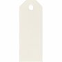 Manilla-labels, off-white, afm 3x8 cm, 220 gr, 20 stuk/ 1 doos