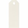 Manilla Labels Off-White - Kartonnen Labels - Cadeaulabels - Organiseer & Decoreer - Handgeschreven Labels - DIY Geschenk Tags - Decoratieve Labels - 3x8 cm - 220 gr - 20 Stuks