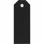 Manilla-labels, zwart, afm 3x8 cm, 220 gr, 20 stuk/ 1 doos