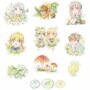 Masking Tape Stickers - Washi Tape Stickers - Meisjes Thema - Zelfklevende Decoratieve Stickers - Creatieve Plakstickers Voor Planner & Scrapbooking - Afm 20-50 mm - 30 Stuks