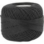 Katoengaren - Mercerised Katoengaren - Zwart - DIY Brei En Haakgaren - Hobbymateriaal Garen - Creatieve Garen - Gewicht 20gr - 1 Bol