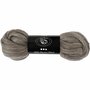Merino wol - 21 micron - Natural grey - Vilten - Spinnen - Zachte wol - Australische wol - 100 gr - Zacht - Geschikt voor vilten en spinnen