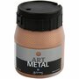 Metallic Verf Koper - Glanzende Verf - Art Metal Verf - Waterbasis Koper Verf - 250 ml