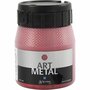 Metallic Verf - Acrylverf Metallic Lava Rood - Metaalverf - Lava Roodkleurige Metallic Hobbyverf - Glansverf - Shimmerverf - Art Metal - 250ml