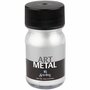 Metallic Verf - Acrylverf Metallic Zilver - Metaalverf - Zilverkleurige Metallic Hobbyverf - Glansverf - Shimmerverf - Art Metal - 30ml