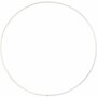 Ringen - Metalen Draadringen - DIY Decoratie Object - Hobby Bloemenkrans Ringen - Diameter 15cm - Dikte 2mm - Kleur Wit - Set Van 10 Stuks