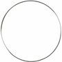 Metalen Draadring - Zilverkleurige Ring - DIY Decoratieve Ring Voor Creaties - Hobby Hangdecoraties - Diameter 7cm - Dikte 1,5mm - Set Van 10 Stuks