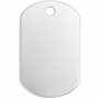 Metalen Label - Aluminium Label - Decoratieve Ovale Labels - DIY Hobby Labels Voor Creatieve Projecten - Afmeting 30x20mm - Gatgrootte 2,85mm - Dikte 1,3mm - Set Van 13 Stuks
