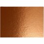 Metallic Foliekarton - Koper - DIY Creatief Karton - Koperkleurig Papier Voor Hobby - Decoratief Karton - A4 Formaat - Gewicht 280gr - Set Van 10 Vellen