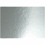 Metallic Foliekarton - Zilverkleurig Creatief Karton - Glanzend Voor Knutsel- en Decoratieprojecten - Formaat: A4 - 21x29,7 cm - Gewicht: 280 gram - Set van 10 Vellen