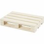 Mini pallet, H: 2,5 cm, L: 12 cm, B: 8 cm, 1 stuk