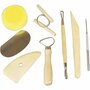 Modelleer Gereedschapset - Kleigereedschap - Boetseergereedschap - Pottenbakkersgereedschap - DIY Beeldhouwen - Kunstgereedschap - Set Voor Fimo Klei - 8 Stuks