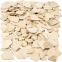 Mozaiek, afm 18-30 mm, dikte 2 mm, 60 stuk