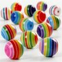 Kralen Multicolor Acryllic - Set van 50 Stuks - DIY Sieraden Maken - Voor Creatieve Projecten