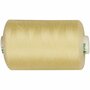 Naaigaren Geel - 100% Polyester - Kwalitatief & Stevig - Ideaal voor DIY Kleding, Hobby Naaien & Handwerk - Sterke Draadspanning - 1000 m - 1 Rol