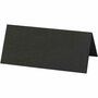 Naamkaarten - Zwart - DIY Kaarten Voor Decoratie - Creatieve Labels Voor Namen - Hobby Kaarten Voor Handwerk - Formaat 9x4cm - Gewicht 220gr - Set Van 20 Stuks