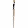 Nature Line kwasten, afm 12, L: 19 cm, B: 11 mm, plat, 12 stuk