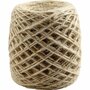 Natuurlijk Hennep Touw - Henneptouw Rustiek - DIY Knutselen & Verpakken - Stevig Bindtouw - Hobby Touw - Ecologisch Touw - Dikte 1-2 mm - 150 m - 1 Rol