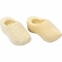 Mini Houten Klompjes - Nederlandse Poppenklompjes - DIY Decoratieve Klompjes - Voor Poppenhuizen en Hobbyprojecten - Lengte 40mm - Set van 2 Paar