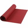 Nepleerpapier - Rood Kunstleer - DIY Creatief Papier - Voor Boeken, Decoraties & Kaarten - Kunststof Papier - Handwerk Papier - Formaat 50 cm x 1 m - 350 gram - 1 rol