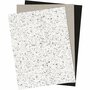 Nepleerpapier Unikleurig - Faux Leer Look - 21x27,5+21x28,5+21x29,5 cm - 3 Vellen - Ideaal Voor Naaiprojecten, DIY Knutselen & Handgemaakte Accessoires - Geschikt Voor Stansen & Embossen - Diverse Kle