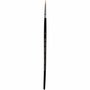 Gold Line Penselen - Professionele Verfkwasten - Nylon Haren - Acryl, Olieverf, Waterverf - Kwastenset - Kunstschilders Penselen - Rond Penseel - Afm. 1 - 17cm - 3mm - 12 Stuks
