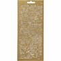 Stickers - goud - lantaarnen - 10x23 cm