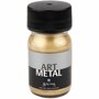 Metallic Verf - Acrylverf Metallic Licht Goud - Metaalverf - Licht Goudkleurige Metallic Hobbyverf - Glansverf - Shimmerverf - Art Metal - 30ml