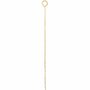 Kettelstiften - Verguld Metalen Pins - Sieraden Maken - DIY Accessoires - 50mm Lang - Set Van 30 Stuks - Perfect Voor Kralen, Hangers & Creatieve Sieraden