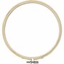 Borduurframe - Borduurring - Houten Borduur Hoepel - Handwerkhoepel - Met Schroef - Handwerken, Borduren, Quiltwerk, Hobbyprojecten - Diameter 15 cm - 1 Stuk