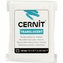 Cernit - Boetseerklei - Afbak Klei - Porseleinlook - Transparant - Translucent (005) - 56 gram - 1 stuk