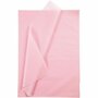 Tissuepapier Lichtroze - Zijdepapier - Crepepapier - Vloeipapier - Inpakken - Decoreren - Knutselen - 50x70 cm - 14 gram - 10 vellen