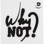 Glas- en Porseleinsticker - Zelfklevende-Transparante-Stickers - Zwart-Tekst-Design - DIY-Decoratie - 1 Stuk