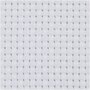 Aida, wit, afm 50x50 cm, 35 vierkanten per 10 cm, 1 stuk