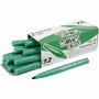 Kleurstiften - Viltstiften - Stiften Dikke Punt - Mid Groen - Lijndikte: 3mm - Visa Color - 12 Stuks