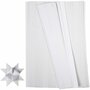 Witte Vlechtstroken - 45 cm Lang - 15 mm Breed - 500 Stuks - Voor Stervouwen en Knutselen