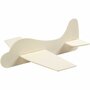 Voeten, Meisjes en Vliegtuigen - Witte Kartonnen Figuurtjes Set - DIY Uitgestanste Vormen Voor Knutselprojecten - 96 Stuks