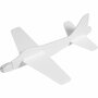 Vliegtuigen, wit, L: 19 cm, B: 17,5 cm, 2 stuk/ 1 doos
