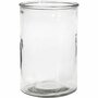 Waxinelicht Glazen Houder - Cilindrisch Waxinelichtglas - Transparant Glas voor Kaarsdecoratie - Geschikt voor DIY Versiering - 14,5 cm Hoog - 10 cm Diameter - 6 Stuks