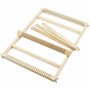 Weefgetouw - Houten Weefraam - DIY Weven - Hobby Weefgereedschap - Voor Textiel En Kunst - Decoratief Weefgetouw - Afmetingen 28x39 cm - Geschikt Voor Beginners - 1 Stuk
