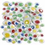 Zelfklevende Wiebelogen - 30 Stuks - Diverse Maten - 8+10+14 mm - Knutselen - Ogen Voor Poppen