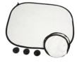 Auto Zonnescherm Wit - DIY Zonnescherm - Autoraam Zonwering - Raamdecoratie Auto - Zonnebescherming Voor Auto’s - Zelf Versierbare Zonneschermen - 44x35 cm - Versierbaar - 2 Stuks