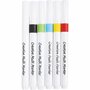 Acrylstiften - Acrylmarkers - Verfstiften - Multi Stiften - Waterbasis Stiften - Tekenstiften - Stiften Steen  Papier Canvas Glas Porselein Plastic Hout Karton Metaal - 4mm - 6 Stuks
