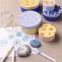 Acrylstiften - Acrylmarkers - Verfstiften - Multi Stiften - Waterbasis Stiften - Tekenstiften - Stiften Steen  Papier Canvas Glas Porselein Plastic Hout Karton Metaal - 4mm - 6 Stuks
