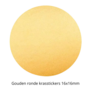 Krasstickers - Gouden Rondjes - Kraskaarten Maken - Zelf Krasplaatjes Maken - DIY Kraskaarten - Waardebon Kraskaarten - Persoonlijke Kraskaarten - Krasbon Maken - DIY Waardebonnen - Cadeaubon Kraslaag
