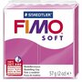 FIMO Soft Boetseerklei Framboos - Ovenhardende klei - Hobbyklei - Knutselklei - Staedtler FIMO soft - Klaar voor gebruik - Zacht en glad - Roze Klei - 57gram