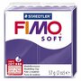 FIMO Soft Ovenhardende Boetseerklei Pruim - Hobbyklei - Knutselklei - Staedtler FIMO soft - Klaar voor gebruik - Zacht en glad - Paarse Klei - 57gram
