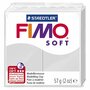 FIMO Soft Boetseerklei Dolfijngrijs - Ovenhardende klei - Hobbyklei - Knutselklei - Staedtler FIMO soft - Klaar voor gebruik - Zacht en glad - Grijze Klei - 57gram